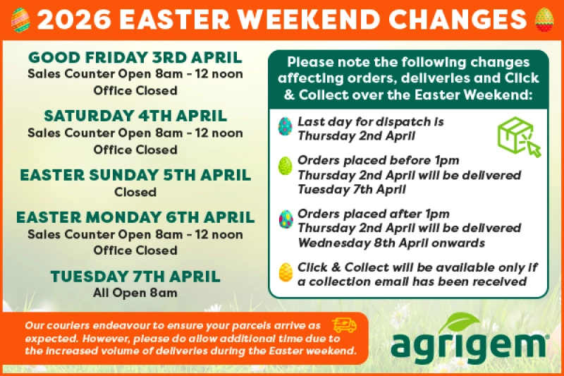 Easter Opening Times