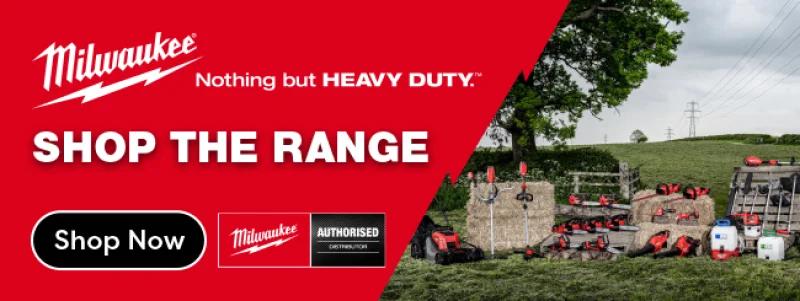 Shop the Milwaukee Range of outdoor power equipment