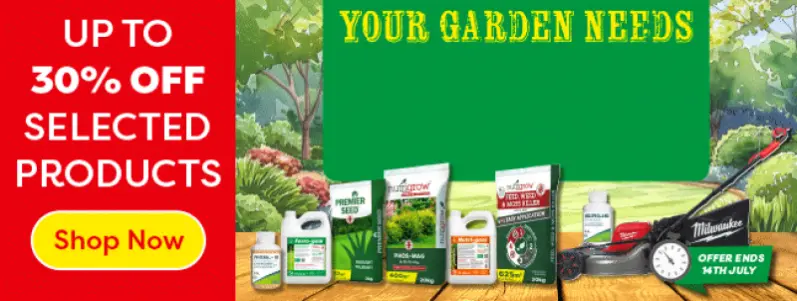 Your garden needs you - up to 30 percent off selected products