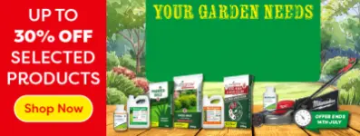 Your garden needs you - up to 30 percent off selected products
