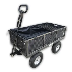 The Handy 400kg Garden Trolley with Liner & Tool Tray