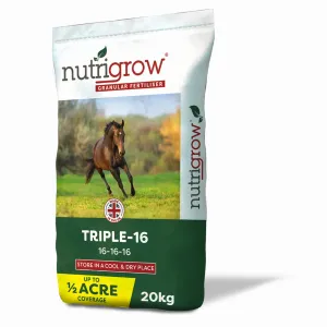 16-16-16 Nutrigrow Triple-16 Fertiliser 20kg