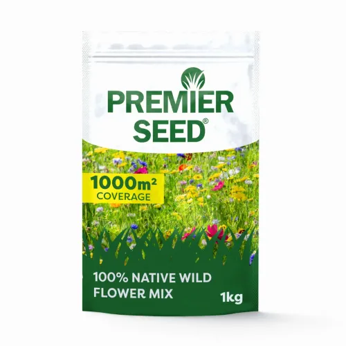 100% Native Wild Flower Seed Mix 1kg