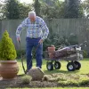 The Handy 200kg Garden Trolley in situ