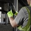 Milwaukee High Visibility Gloves Pair - in situ Milwaukee High Visibility Gloves Pair - in situ