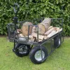 The Handy 350kg Garden Trolley in situ