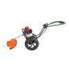 Portek RUFCUT Wheeled Brush Cutter Arm low