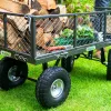 The Handy 200kg Garden Trolley in situ