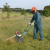 Portek RUFCUT Wheeled Brush Cutter Arm in situ